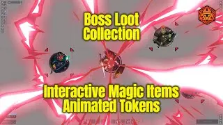 Level Up Foundry VTT: анимированные жетоны и магическое оружие