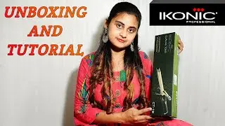 Ikonic Professional Curling Tong CT19 Unboxing & Demo || Ikonic Hair Curler Review