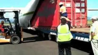 Aircraft Charter - Hercules Cargo Charter Loading - Adagold Aviation