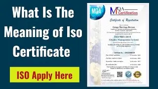 What Is ISO Registration | Who Issue The ISO Standard | What Are The Benefits Of ISO Certification |