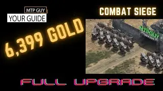 Combat Siege - FULL UPGRADE OF FLAKS FOR ONLY 6,399 GOLD - SHORT VIDEO