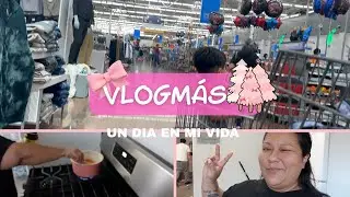 🎀VLOGSMAS 22 🎀🎄COMPRAS EN WAL- MART  / ALMUERZO / UN DIA CONMIGO ☺️