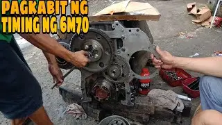 PAGKABIT NG TIMING GEAR NG 6M70