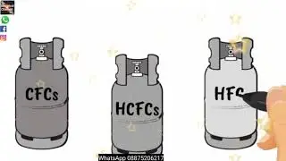 🇮🇳Gases CFC's and HFC's