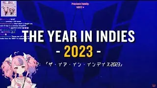Ironmouse watches Year in indies 2023 Toku showcase by Vintage Henshin