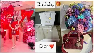 See what I got for my Birthday !! Unboxing Lady Dior Bag in the color which I have always wanted 