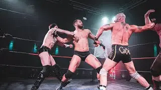 Full Wrestling Match: Aaron Sharp(c) vs Mexxberg vs Crowchester vs Georg Gw&auml;rch