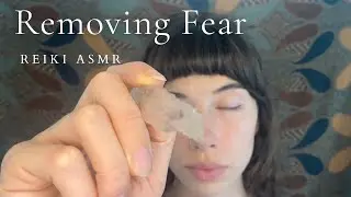 Reiki ASMR ~ Plucking away fear | Remove low vibrational energy | Energy clearing | Energy healing