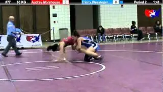 2011 U.S. Open FRI WM 63 KG: Audrey Morehouse vs. Trinity Plessinger Cons. Round 4