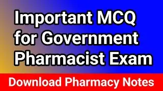 Pharmacy All Exams MCQ Marathon LIVE 🔥 | Most Expected Questions | Nil Shivam Academy