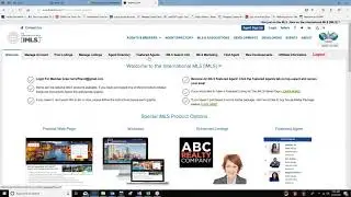 The International MLS [IMLS] TM -- How To Access Your IMLS Marketing Materials