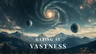 Gazing at vastness - Calm ambient music & endless cosmic views