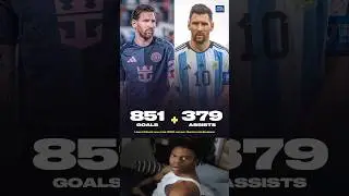 🇦🇷 Lionel Messi has now reached 1230 career goal contributions!👕 1084 games⚽️ 851 goals🎯 379 assists