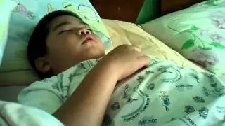 My nephew's sleep apnea