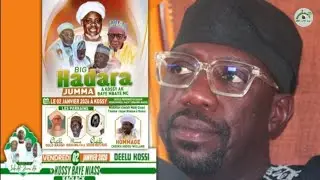 EN DIRECT D&Eacute;LOU KOSSY HADARATUL JUMAH DISCOURS DE BAYE  MBAYE MC NIASS  VENDREDI 2 JANVIER 2026