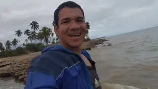 PESCARIA NAS PEDRAS   Rock Fishing Alagoas