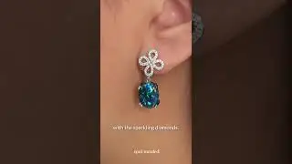 Would You Wear These Rare Opal Earrings? #blackopal #lightningridge #australianopal #opalearrings