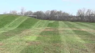 A field fit for a disc dog