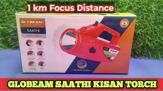 Globeam Saathi Kisan Torch 🔦 | Best kisaan torch | long range torch | Ravi Electrician 