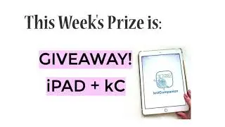 Winner Announced!  New iPad loaded with knitCompanion!