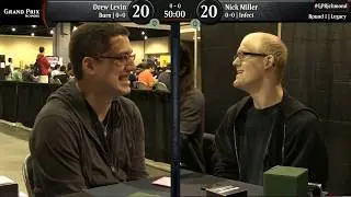Magic the Gathering GP Richmond 2018 Round 1 Legacy