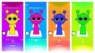 Sprunki yellow 🆚 Sprunki pink 🆚 Sprunki sky 🆚 Sprunki green 💥who is best 💥