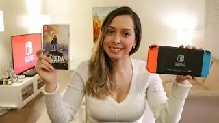 Nintendo Switch Abrindo a Caixa - Unboxing Em Português!