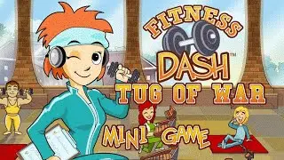 FitnessDash end tug of the war mini game