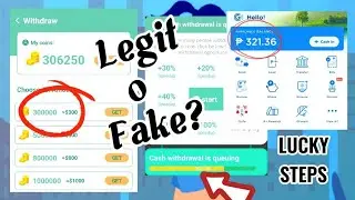 Live Cash Out sa Lucky Steps ng $300 | Legit or Fake? | Easy Earning Apps🤑💰
