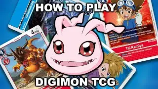 HOW TO PLAY: DIGIMON TCG (Basic Rules + Tutorial Match)