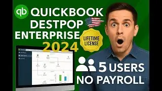 ✅QuickBooks Desktop Enterprise 2024 🔥 Lifetime Activation | Full Setup + Features (U.S)