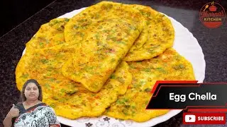 Egg Chela / Gola Paratha | এগ চেলা | Kolkata Street Style Egg Paratha Recipe | Jharna&rsquo;s Kitchen