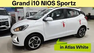 Hyundai Grand i10 NIOS Sportz White | Walkaround Review |