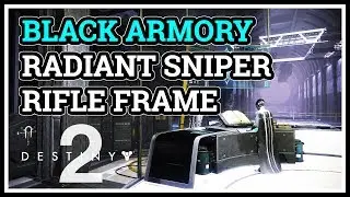 Radiant Sniper Rifle Frame Destiny 2 Black Armory