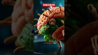 The Gut-Brain Axis Explained in 60 Seconds 🧠🦠 | How Your Gut Controls Your Mind