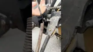 😍Super easy way to install a motorcycle kickstand spring!