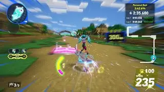 Minecraft World Time Trial S Rank (Sonic Speed) - Sonic Racing CrossWorlds