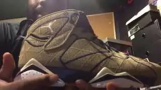 Air Jordan retro 7 J2K Filbert sneaker review