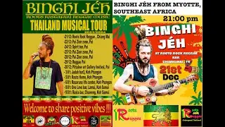 Binghi J&eacute;h & Croissant band, live at Roots Rock Reggae, Chiang mai. 21 d&eacute;cembre 2023 Thailand