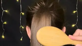 ASMR Hair Play~Ponytails~New Brushes