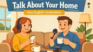 Talking About Your Home in English | Easy A1 English Conversation | Mr. English Podcast