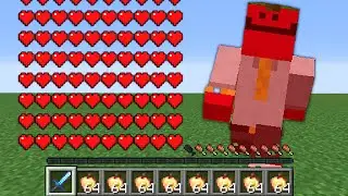 Minecraft, But Taking Damage Multiplies Your Health...