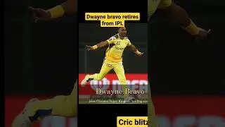 Dwayne Bravo Takes Retirement From IPL| CSK New Role| #shorts #cricket #dwaynebravo #csk