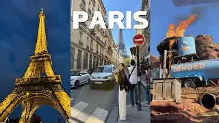 IVLOGI 🗼파리의 매력이 뭔지 보여줄게 l 에펠탑 낮이밤이🔥l 보주광장🌲난 여기가 제일 좋더라 🩷 l 맛집 소개🍜 l 디즈니랜드🎡 l 🎁이벤트🎁