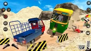 Tuk Tuk Rickshaw Cargo Driving Game|Extreme Delivery Challenge Gameplay-#ingamer80 #androidgameplay 