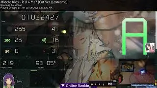 when you change your area in osu!