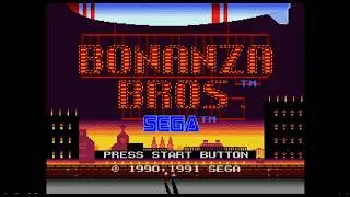 SEGA - Bonanza Bros - El Payday de la Sega Megadrive