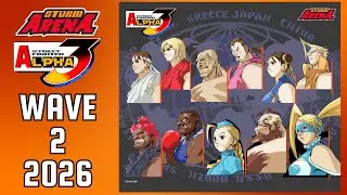 STORM ARENA STREET FIGHTER ALPHA 3 WAVE TWO REVEALED! AKUMA AND BALROG TO BE NEXT!