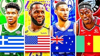 RANKING THE BEST NBA PLAYER FROM EACH COUNTRY IN 2020!