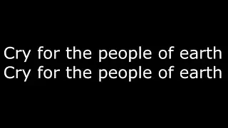 Cry For The People Of The Earth